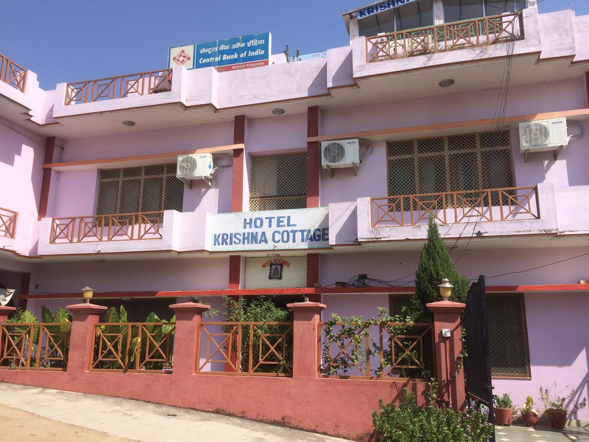 Hotel Krishna Cottage Khajurāho Exterior foto